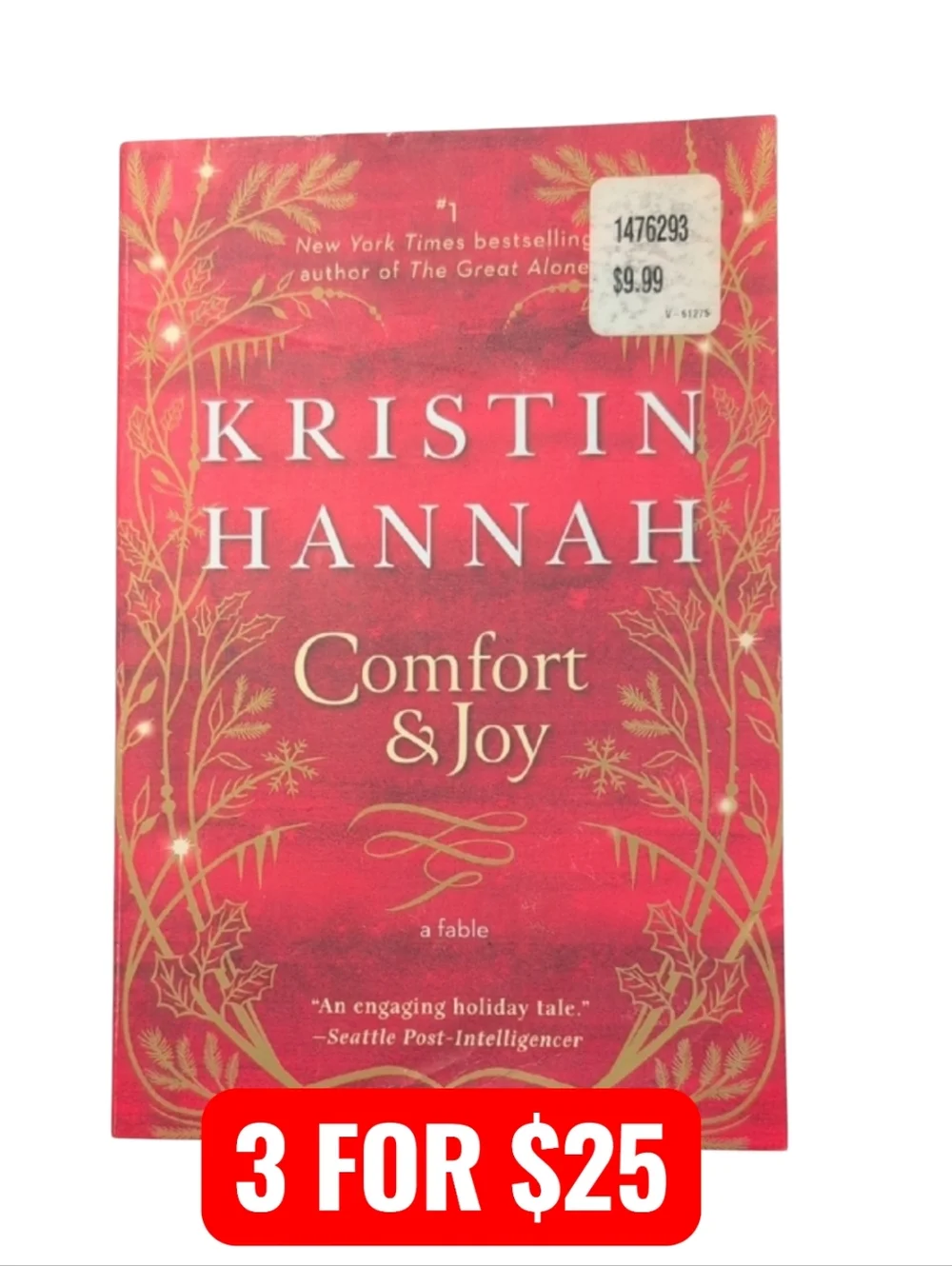 Comfort & Joy by Kristin Hannah Paperback - Picture 1 of 3